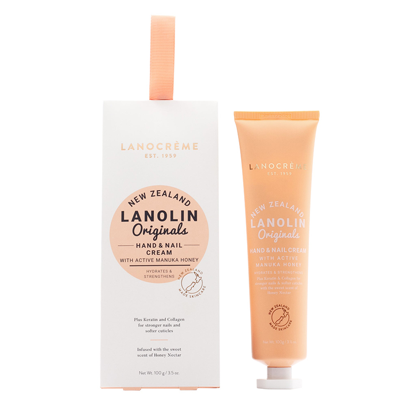 Lanocreme兰侬麦卢卡蜂蜜绵羊油手霜100g橘色 - Unihealth优力康